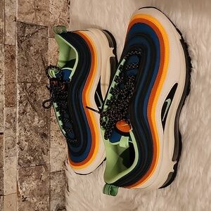 Nike Air Max Green/ Blue/ Orange  Abyss Illusion